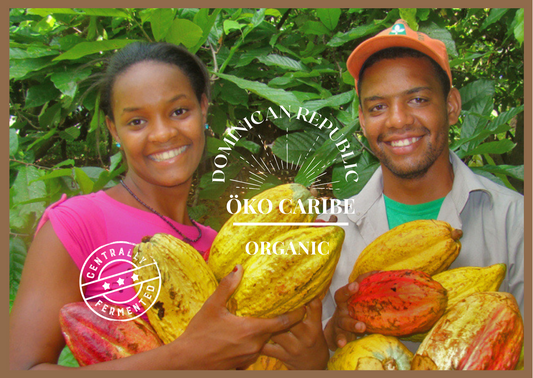 Dominican Republic Öko Caribe Organic Cacao Cocoa Beans 1kg