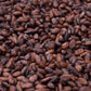 Granos de cacao orgánico Peini de Belice 