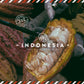 Indonesia Java A 40% granos de cacao ligeros que se rompen