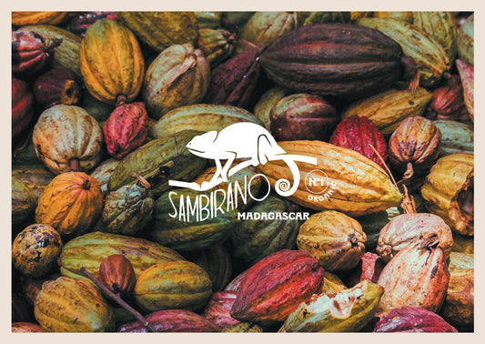Madagascar Sambirano No 1. Granos De Cacao Orgánicos